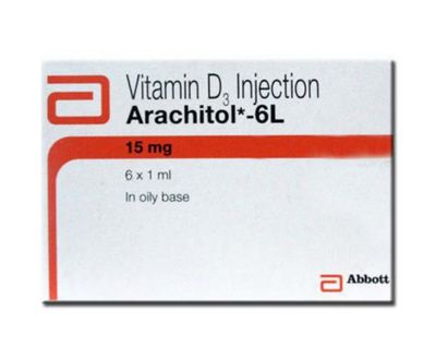​Arachitol (vitamin D3) 15 mg injection 6 ampoules​
