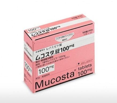 Mucosta 100 mg. 500 tab.