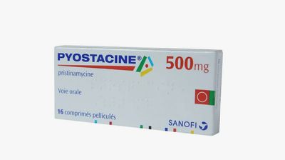 ​Pyostacin (Pristinamycin) 500mg 16 tab.