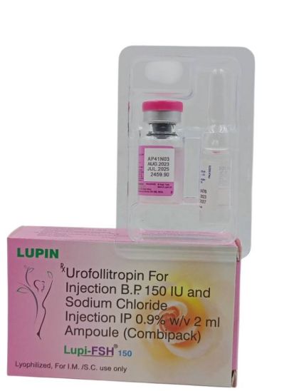 Urofollitropin 150 UI injection 1 vial + solution