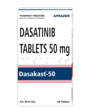 Dasatinib (Dasakast) 50 mg 60 tab.