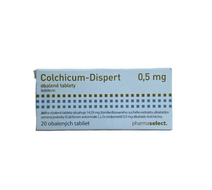 COLCHICUM-DISPERT (Colchicine) 0.5 mg 20 tabs