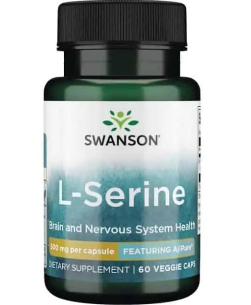 L-Serine 500 mg 60 capsules