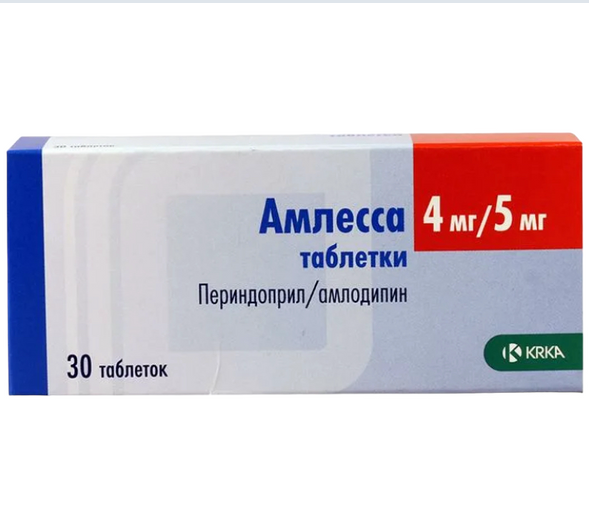Амлесса 4мг/5 мг 30 таб.