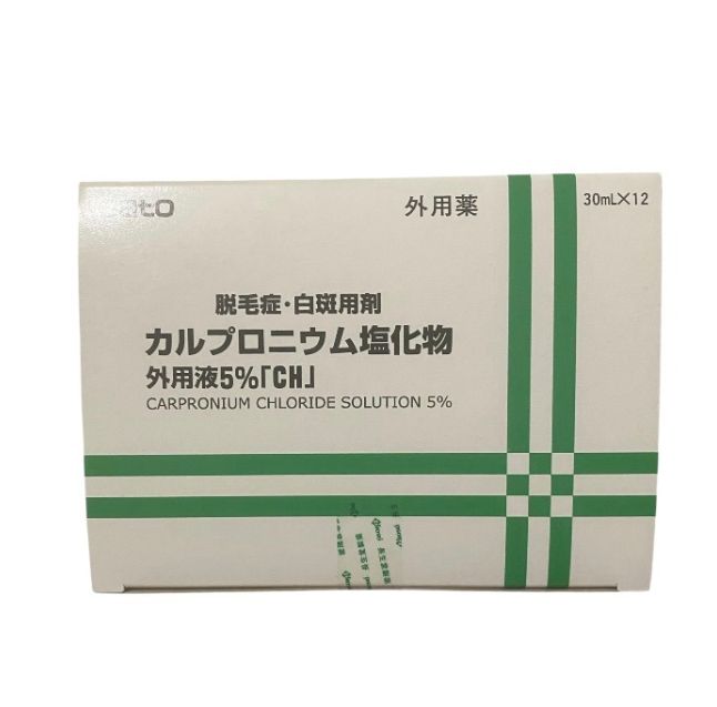 Capronium chloride solution for external use 5% 30 ml 12 vials