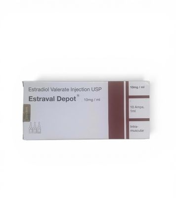 Estraval Depot (Estradiol Valerate) 10 mg/ml 10 ampules