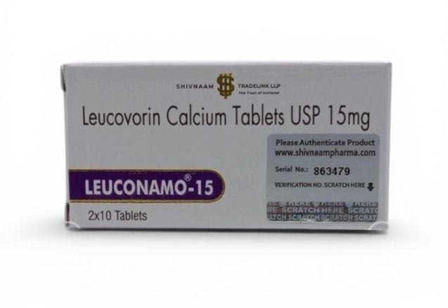 Leucovorin Calcium 15 mg 40 tablets