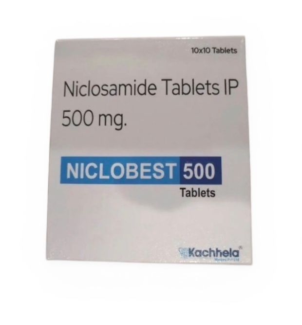 Niclosamide 500 mg 100 tablets