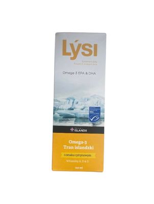 Lysi Icelandic tea with lemon flavor, oil, 240 ml