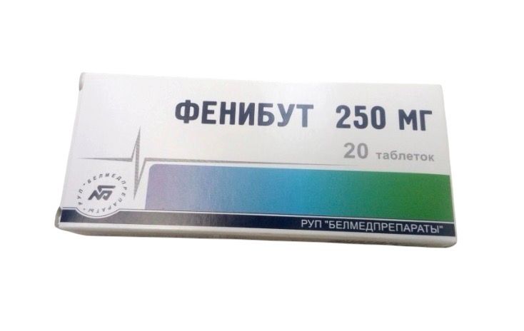 Phenibut 250 mg 20 tablets