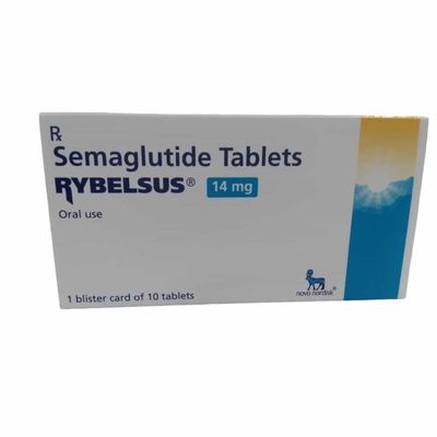 Rybelsus (Semaglutide) 14 mg, 10 tablets by Novo Nordisk — product pack