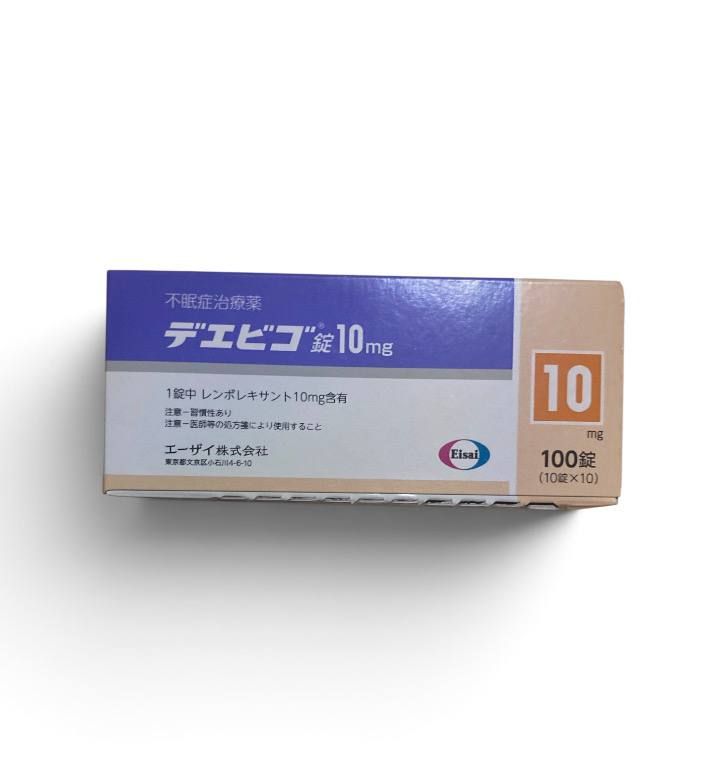 Dayvigo (Lemborexant) 10 mg 100 tablets by Eisai — product pack