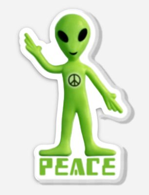 George the Alien Pin