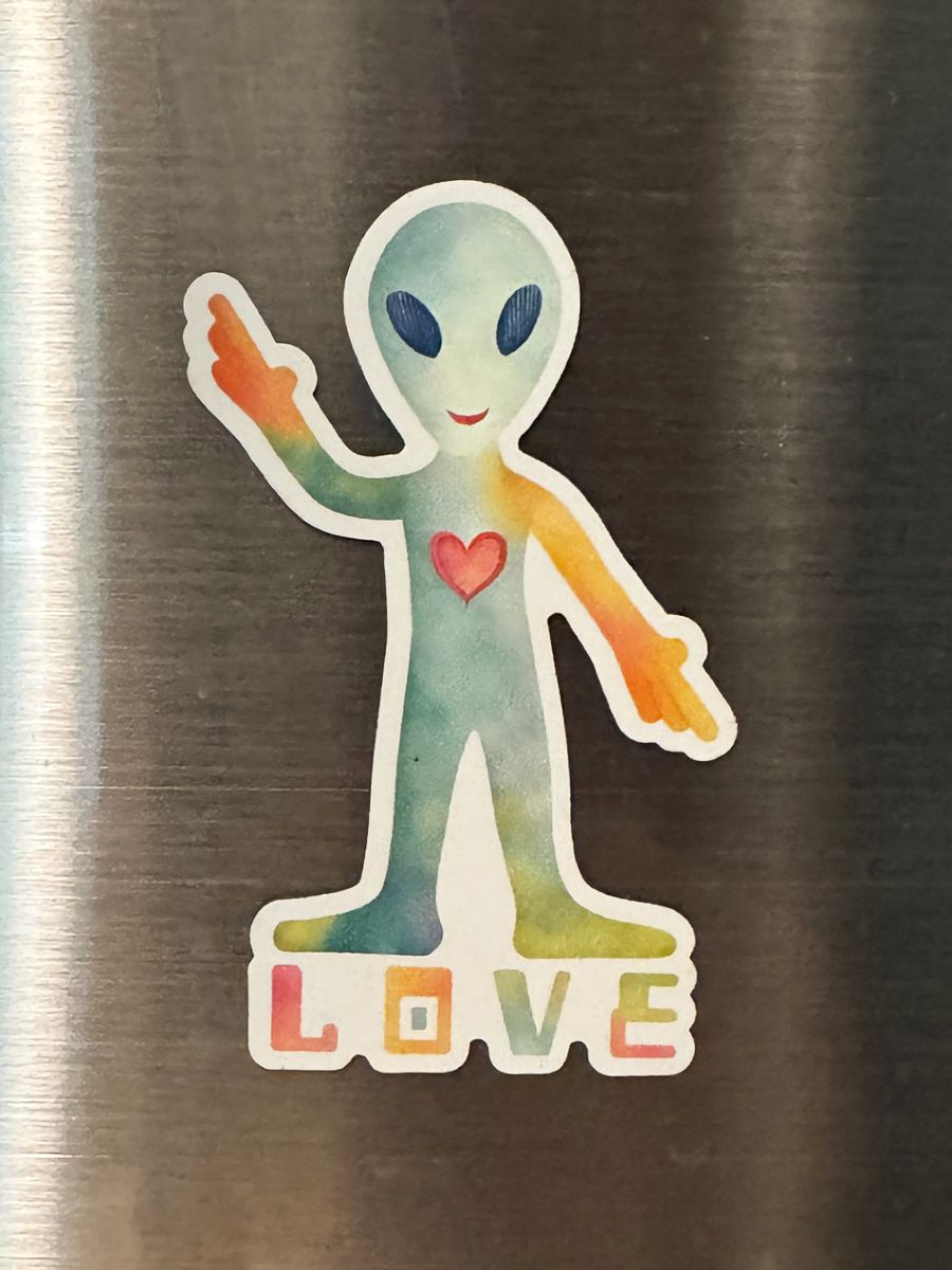 Bella the Alien Magnet