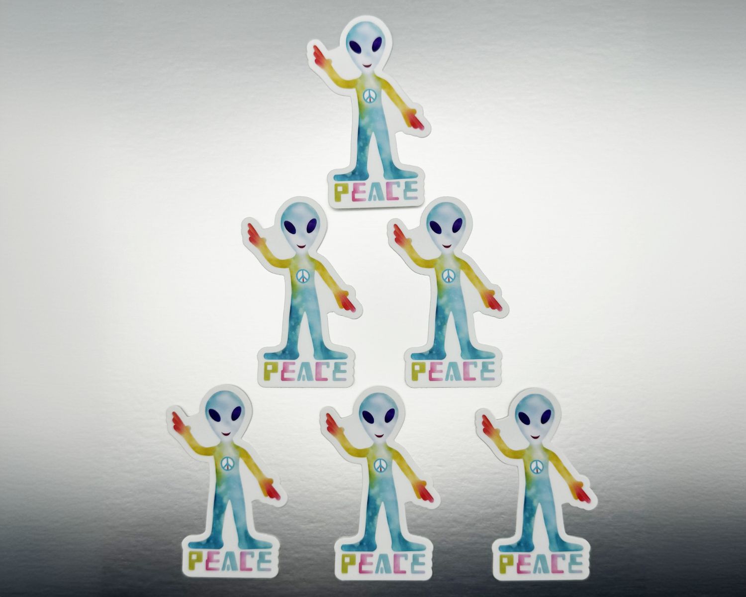 Chewie the Alien Sticker 6pk (Stickers Only)