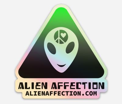 Official Alien Affection Holo Sticker