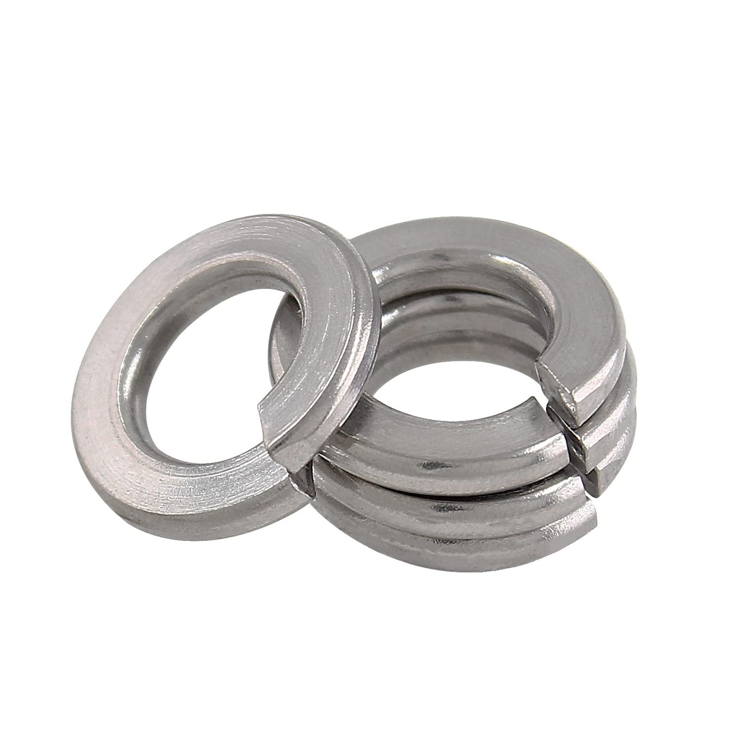 1/4&quot; Split Lock Washer, 18-8 (304) Stainless Steel Spring Lock Washer