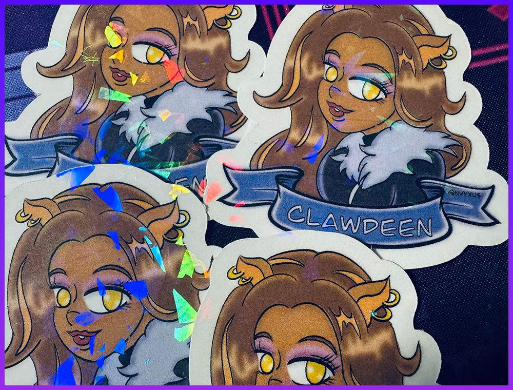 Clawdeen Sticker (Holo)