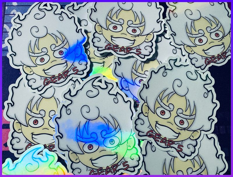 Gear5 Sticker (Holo)