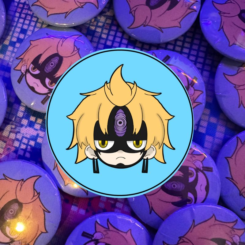 Cursed Jin Button