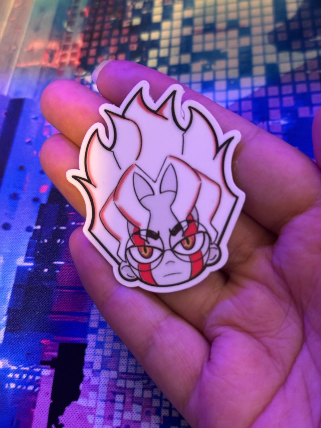 Cursed Okarun Sticker