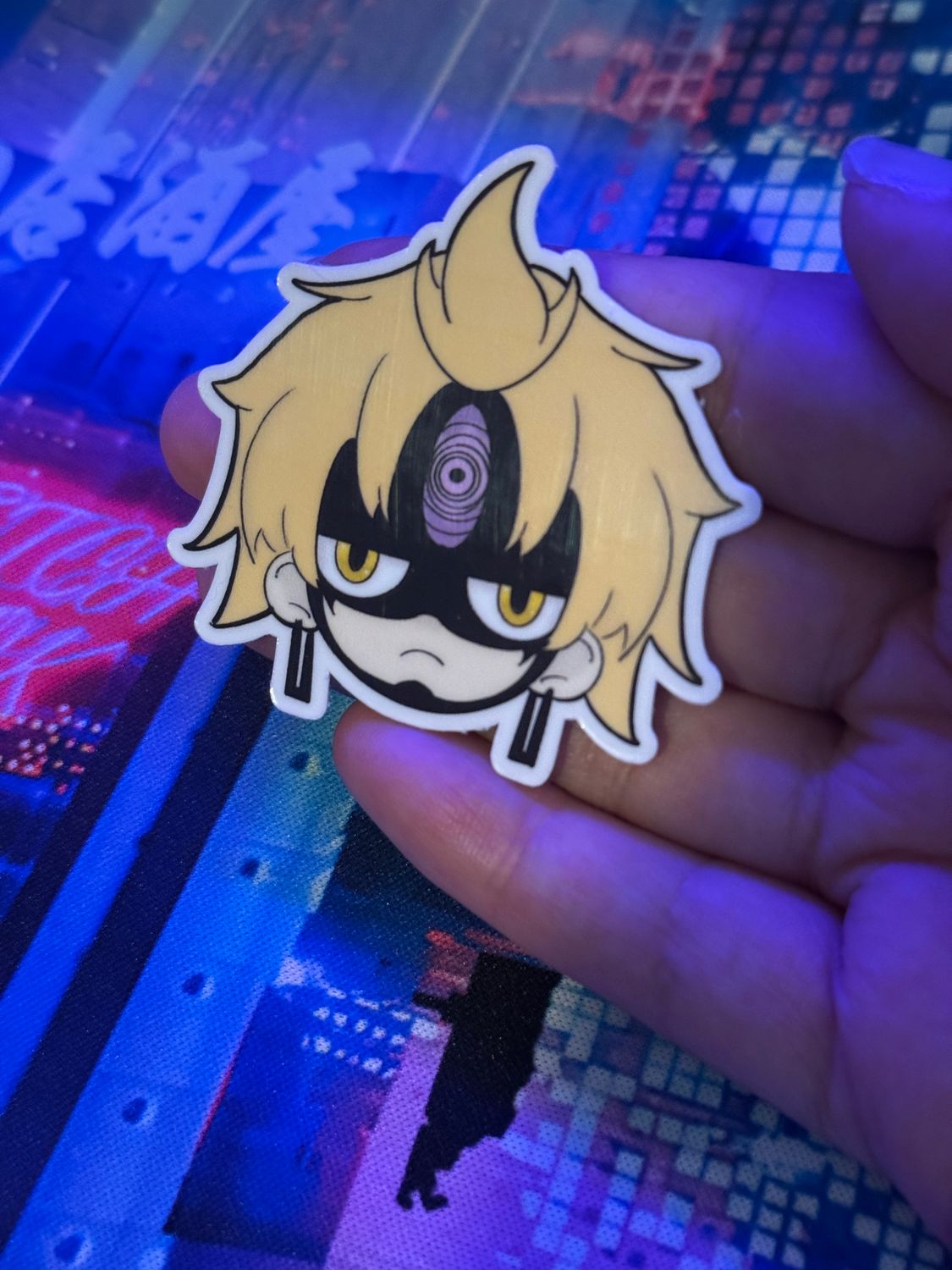 Cursed Jin Sticker