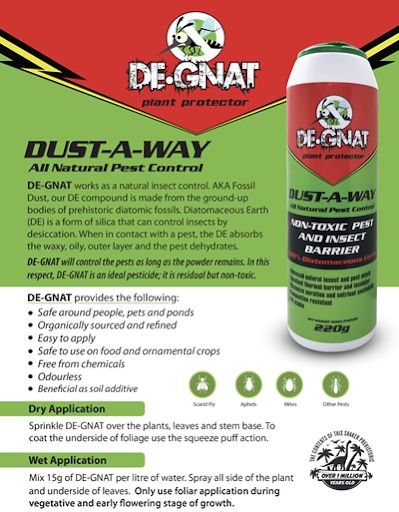DE-GNAT DUST-A-WAY