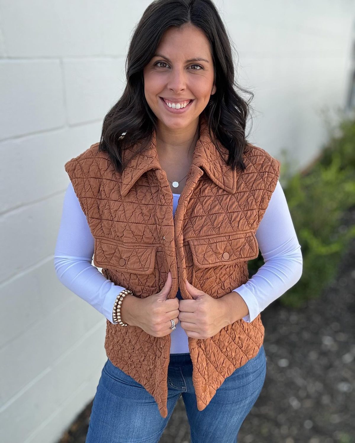 Copper Textured Vest