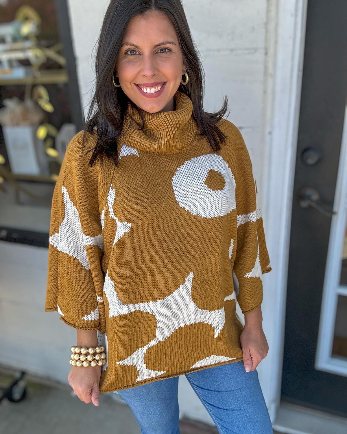 Oversized Turtleneck Sweater