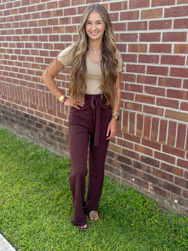 Work Around the Clock, High Waisted Dress Pant