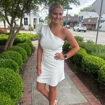 White One Sheer Strap Dress