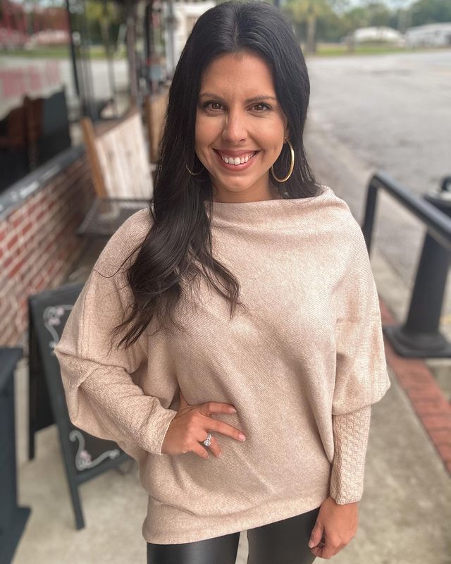 Wanna Be Heard, Asymmetrical Dolman Sleeve Sweater