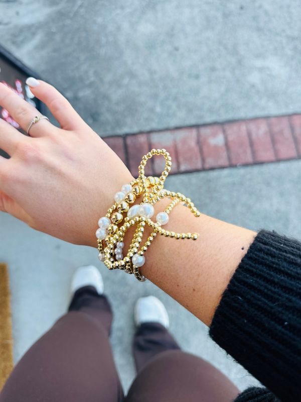 Love You Knot Beaded Bracelets