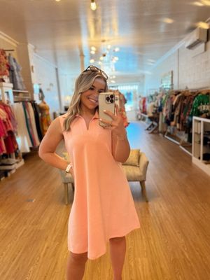 Collared Scuba Modal ALine Dress