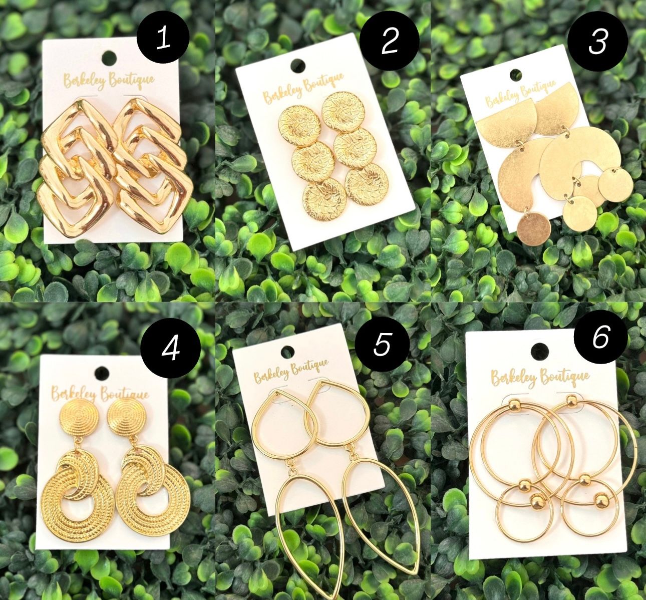 Gold Earrings