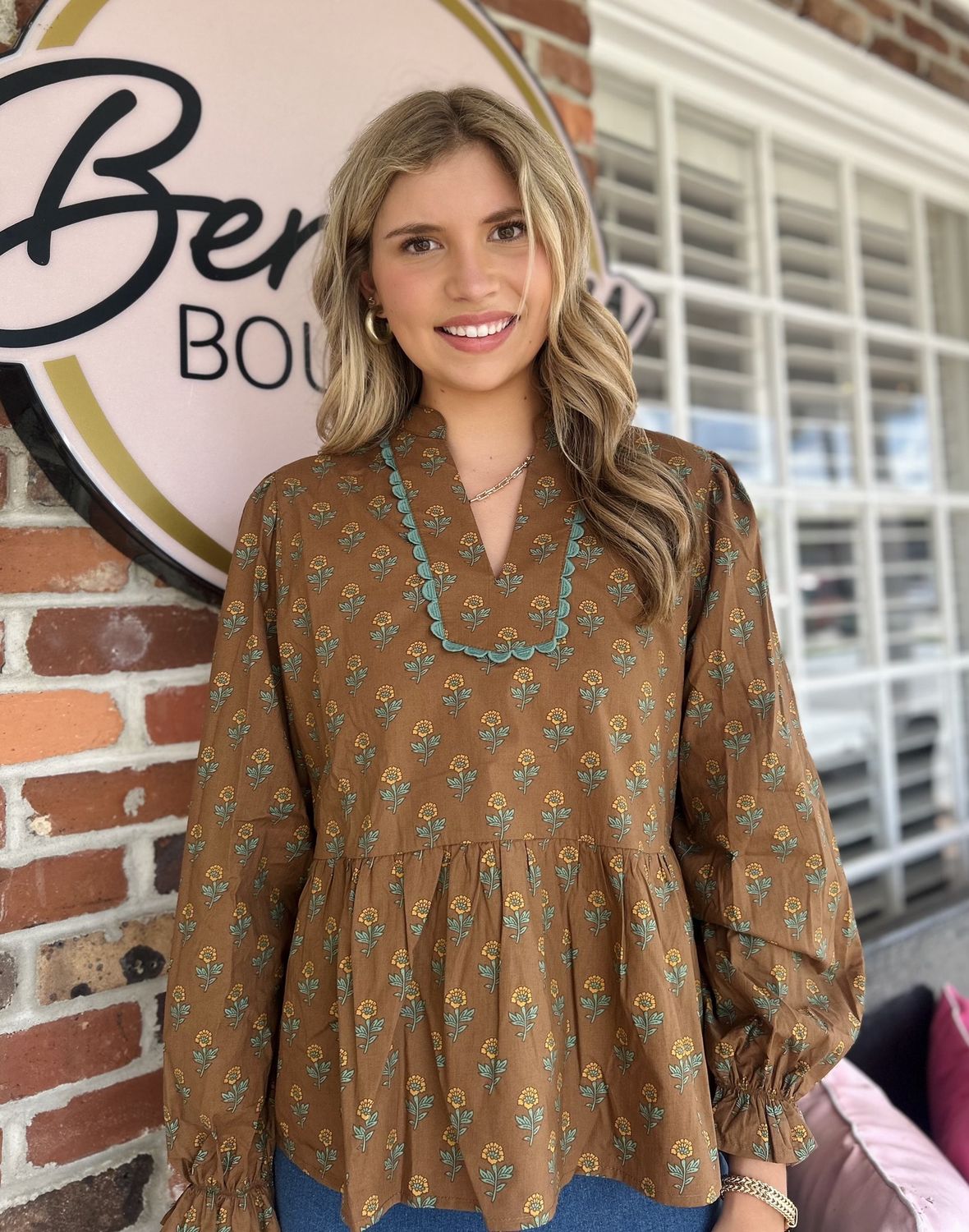 Stand Tall, Stand Out Babydoll Top