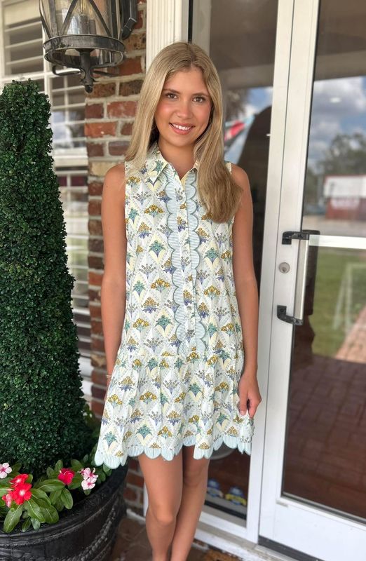 This Bouquet Is For Me Sage Mini Dress