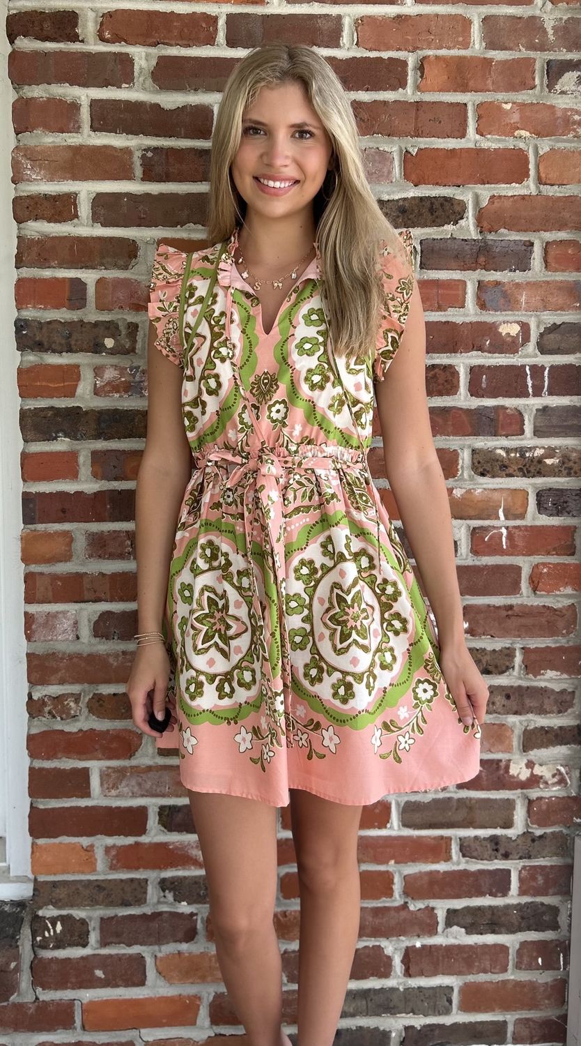 Setting The Scene Dusty Pink Dress