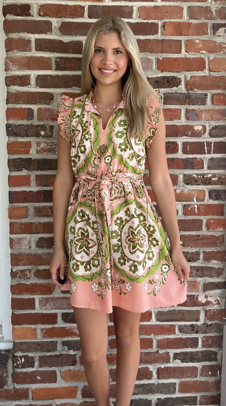 Setting The Scene Dusty Pink Dress