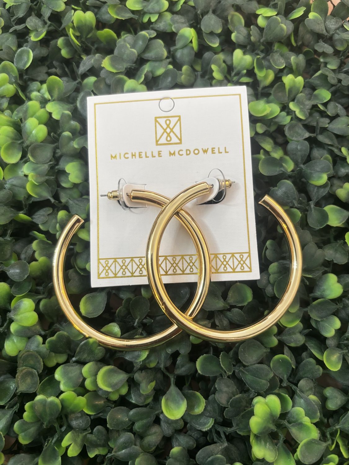 Gold Estonia Hoops