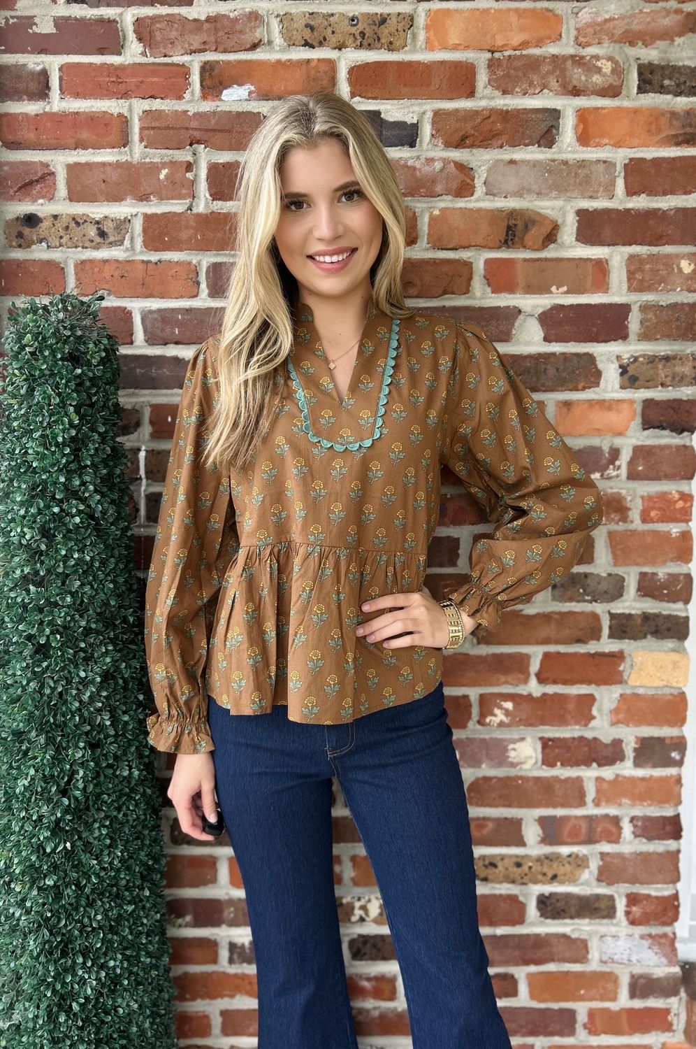 Stand Tall, Stand Out Babydoll Top