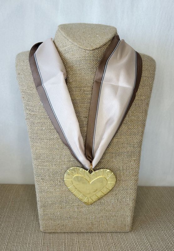 Southern Heart &amp; Classy, Scarf Necklace