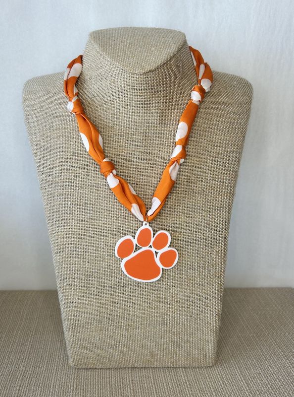 Get your Pawn On Scarf Necklace