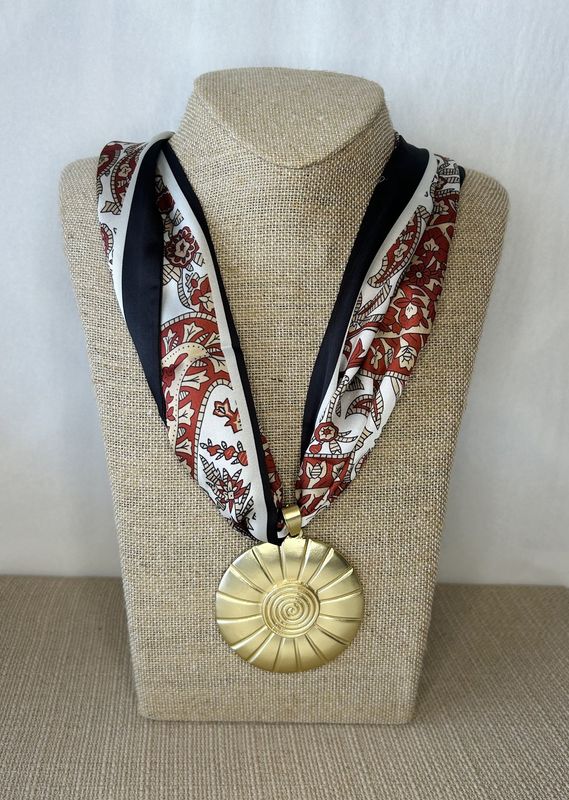 Tied Altogether, Scarf Necklace