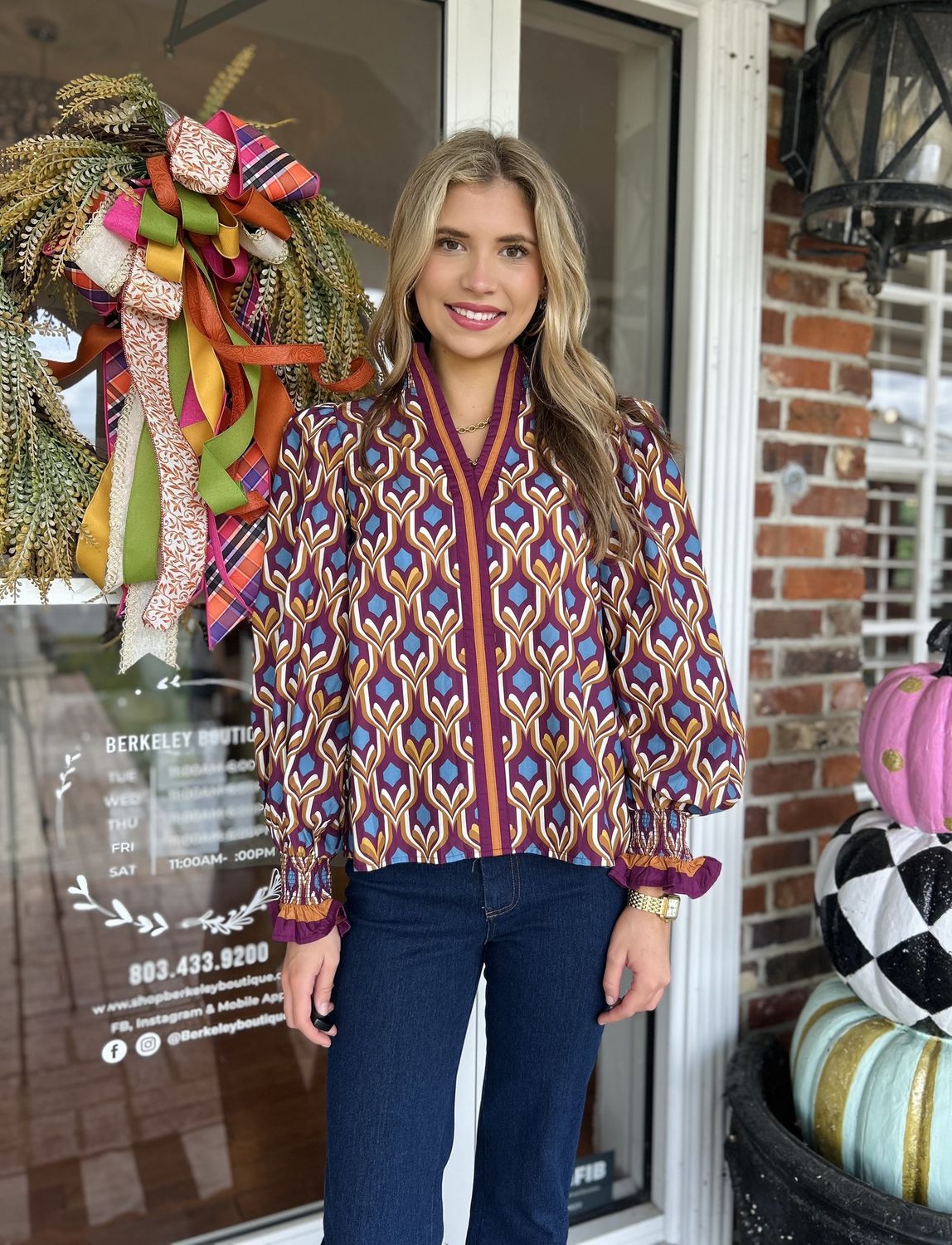 Giving My All Wine/Rust Top