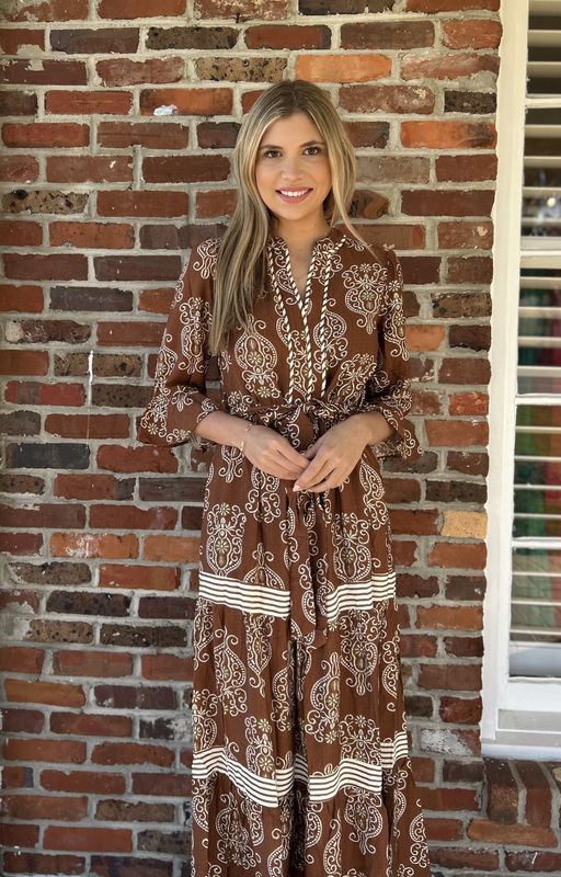 Let it be Easy, Woven Print Maxi