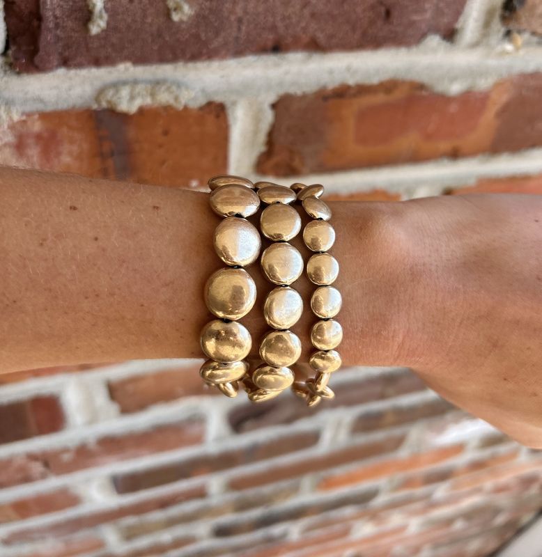 Gold Bubble Bracelet