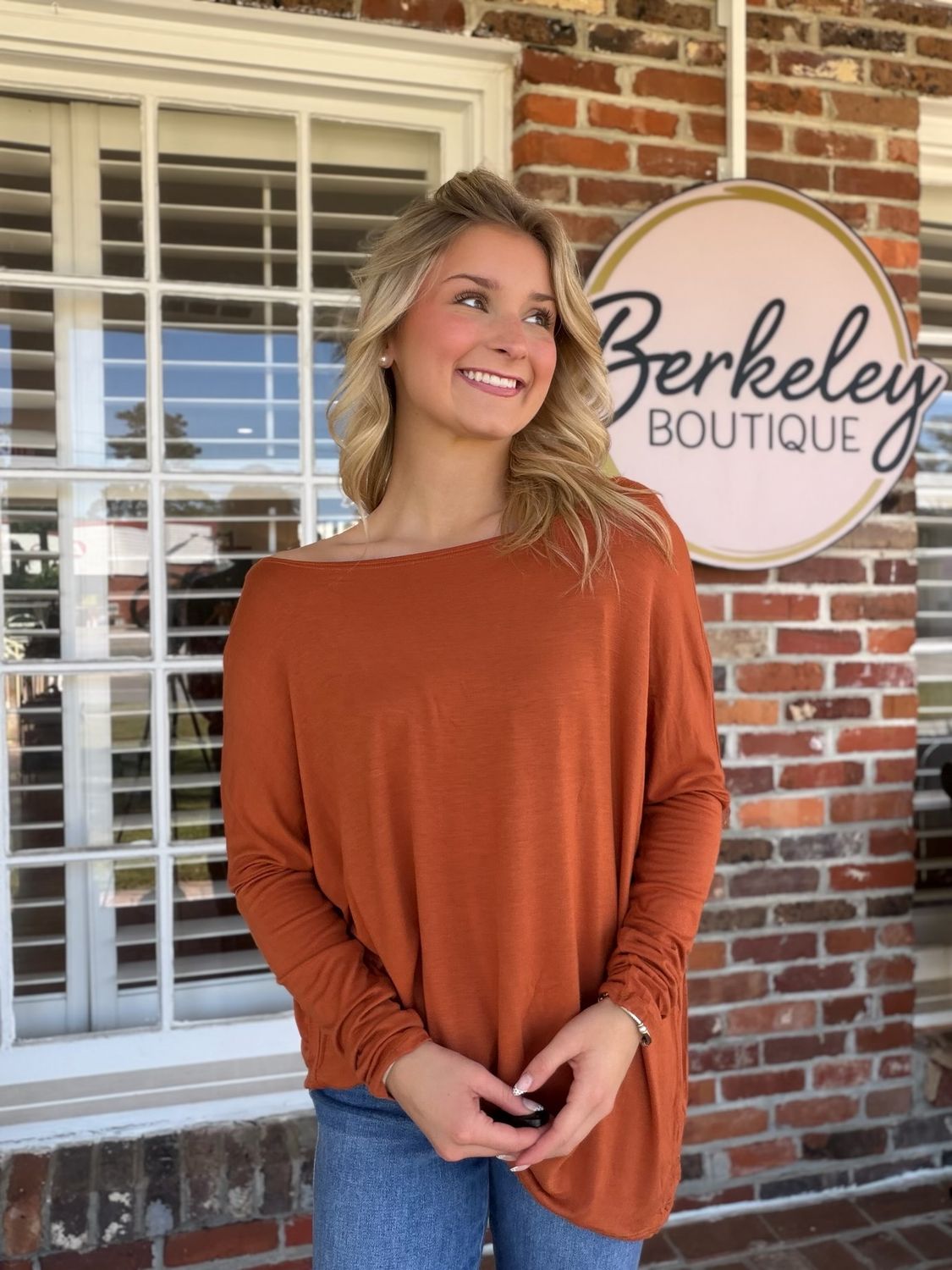 Hazel Jersey Long Sleeve Tunic