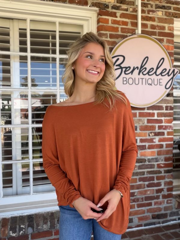 Hazel Jersey Long Sleeve Tunic
