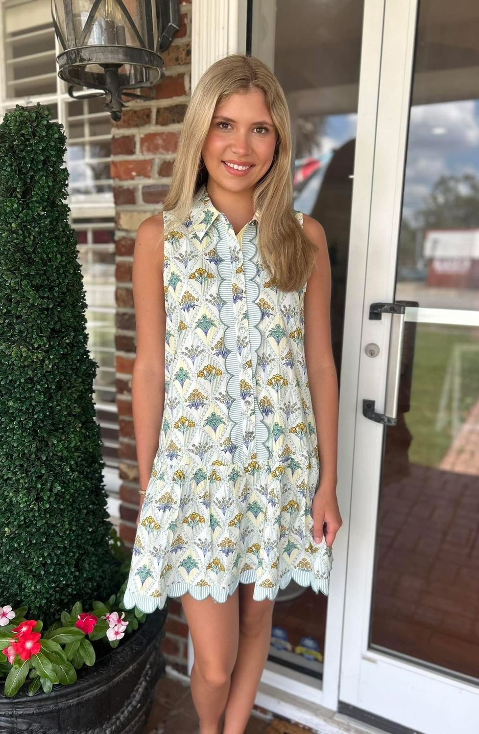 This Bouquet Is For Me Sage Mini Dress